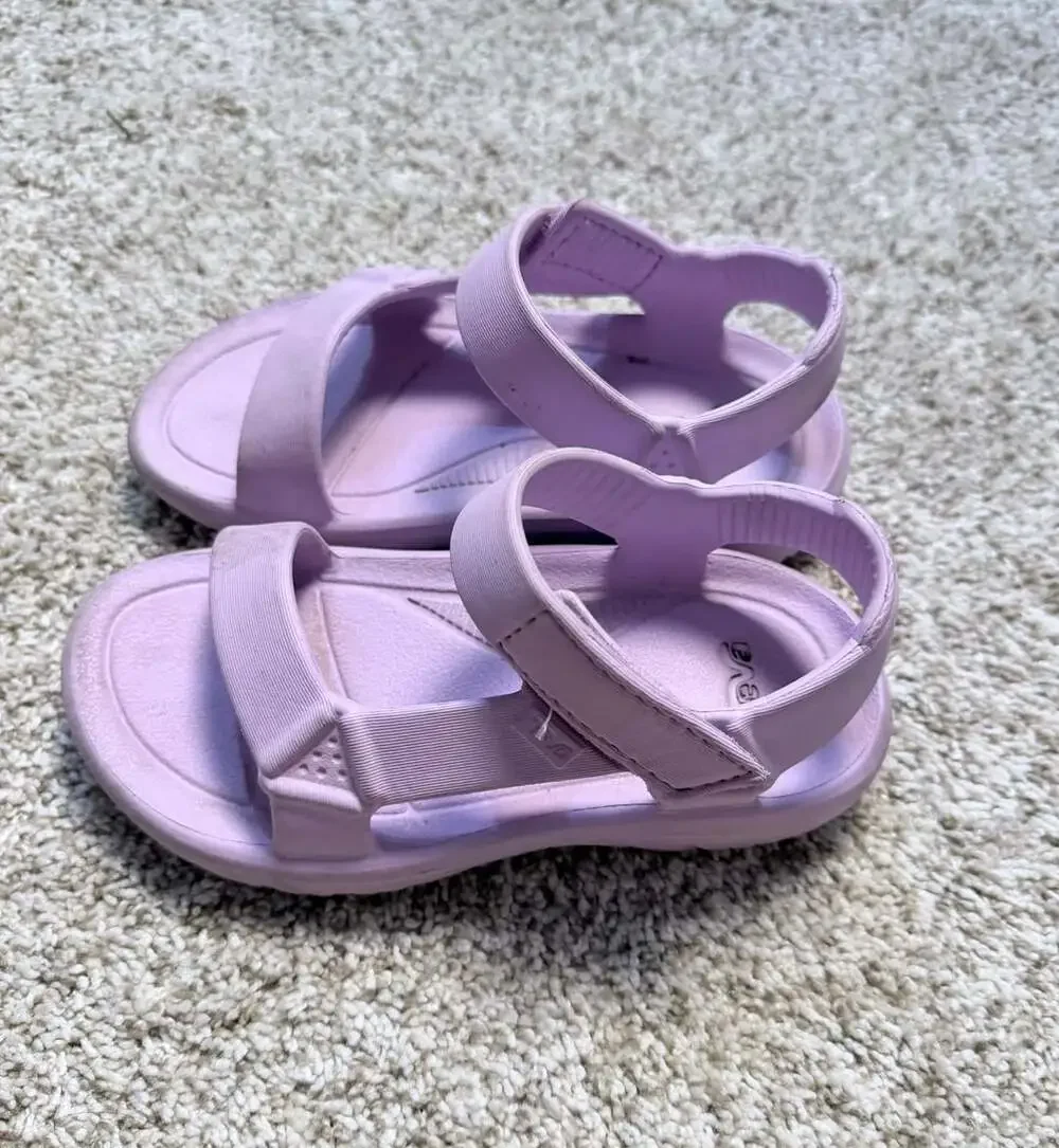 Teva Hurricane Drift Sandals Size C12 Lavender